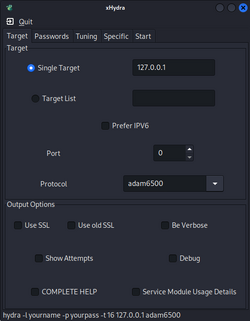 xHydra GUI